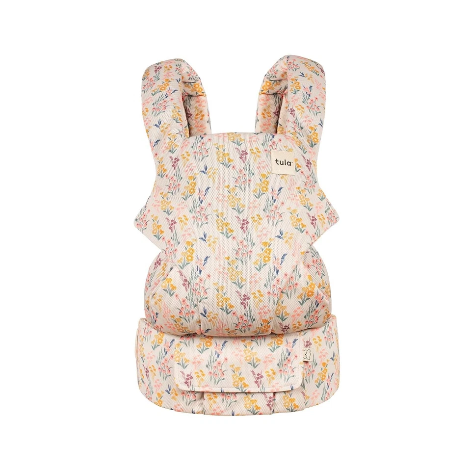 Adjustable Tula Baby Carrier - Ergonomic Mesh for All-Day Comfort (7-45 lbs) - Image 3 of 4