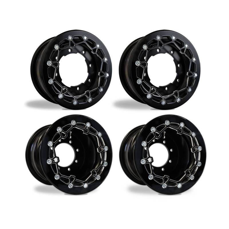 YFZ 450 450R Front Rear Wheels Beadlock 10x5 9x8 Crusher Alba