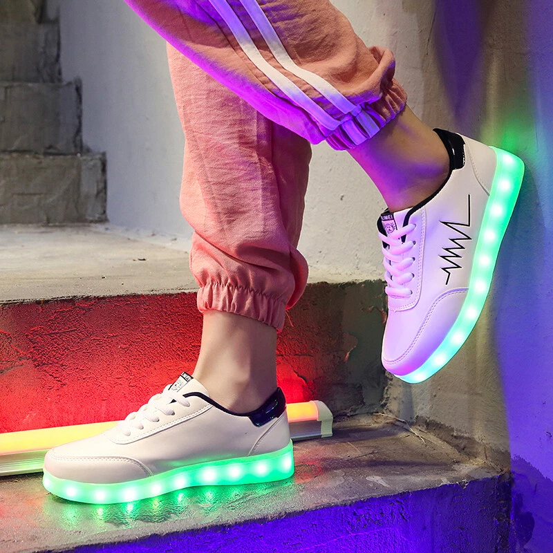 Color changing light on sale up shoes
