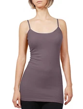 NE PEOPLE Womens Basic Plain/Printted Cami Spagetti Strap Tank Top [NEWT699]
