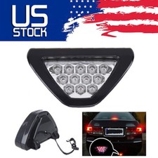 F1 style 12 LED Rear Tail Brake Stop Light 3rd Red Strobe safety Fog Lamp Bumper