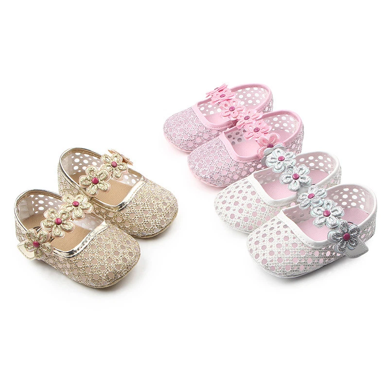 Gold baby shoes cheap