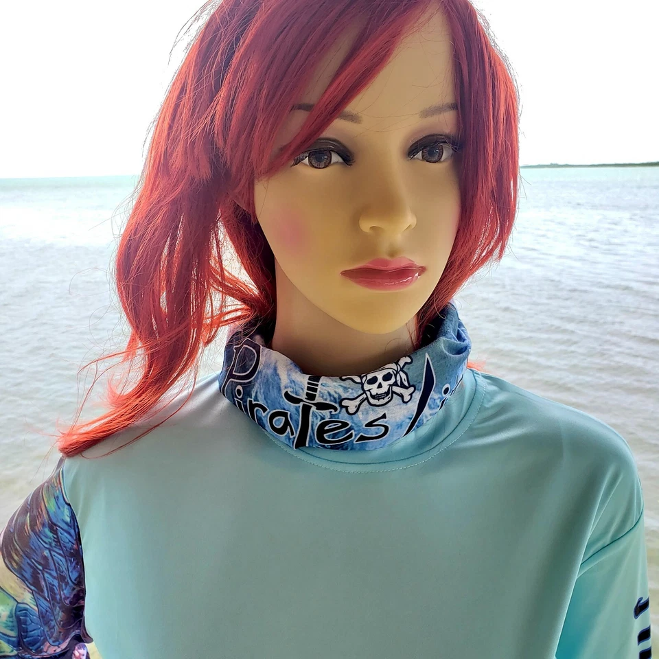 PIRATE'S LIFE UV BUFF NEPTUNE Prendas para la cabeza Máscara de protección para el cuello Navegación Pesca Sol  Foto 4 de 4