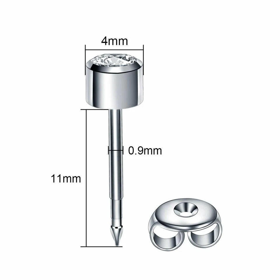 2Pcs Disposable Ear Piercing Gun Tool  Earring Gun Kit Ear Stud Gun Piercing UK - Image 4 of 4