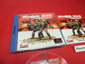 MILLENNIUM SOLDIER DREAMCAST SEGA PAL EUR 🌟
