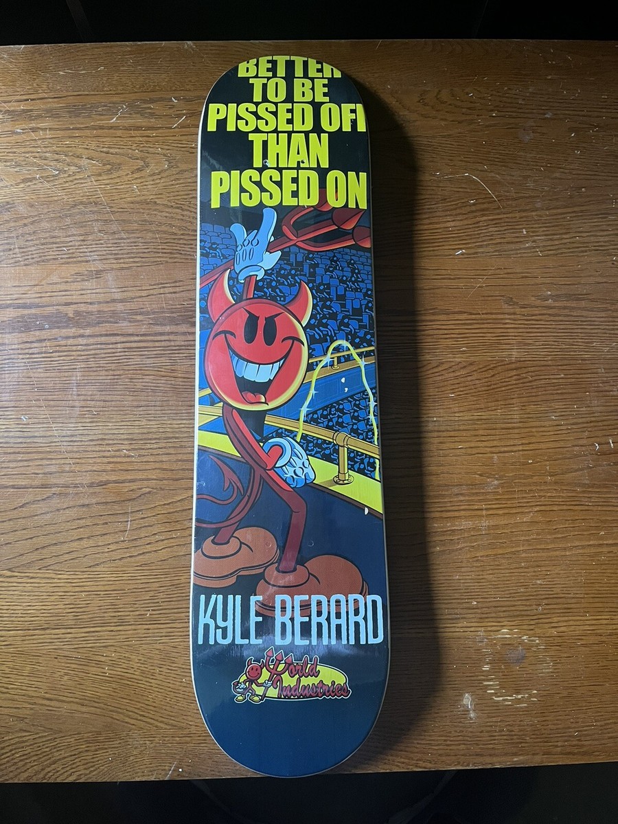 RARE World Industries Kyle Berard Devilman Skateboard Deck RARE World Industries Kyle Berard Devilman Skateboard Deck