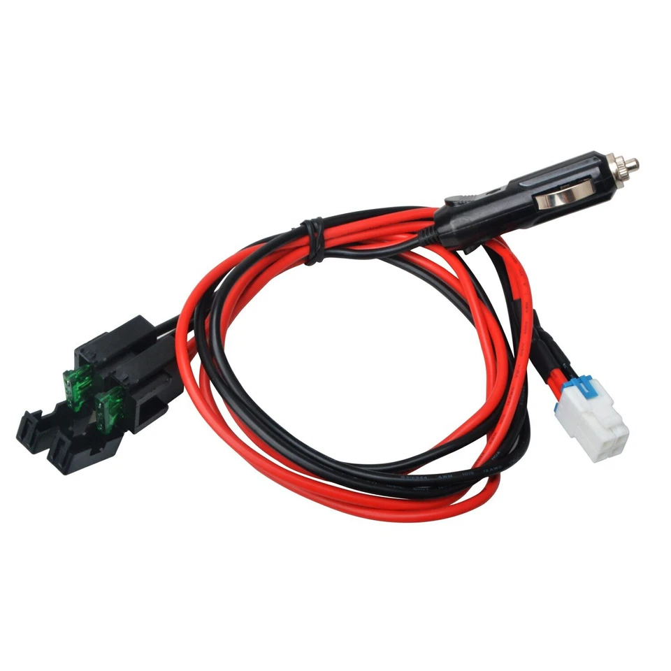 Walkie Talkie Car Cigarette lighter Power Cable for Icom IC-7600 IC7100 Kenwood - Image 4 of 4