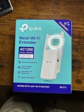 TP-Link RE315 Mesh Wi-Fi Range Extender AC1200 Dual-Band Wireless New