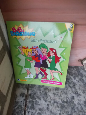 Bibi Blocksberg: Bibis Gartenfest, ein Minibuch aus dem Nelson Verlag