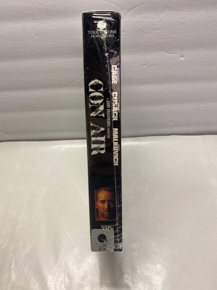 Con Air (VHS, 1997) Nicolas Cage Brand New Factory Sealed 🔥 Foto 2 de 4