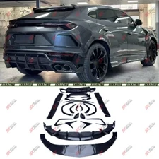 For Lamborghini URUS Carbon Fiber Front Rear Bumper Lip Side Splitter Body Kits