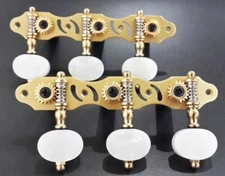 1/18 Classical Flamenco Guitar Machine Head Tuner turning peg key 306GX-P2W