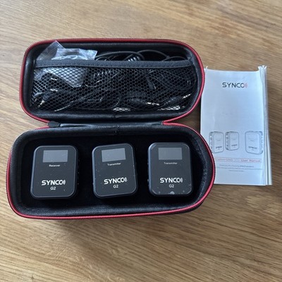 SYNCO G2(A2) Wireless Mikrofon   Empfänger + 1 Sender voll funktionsfähig