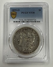 1895 O Morgan Dollar VF30