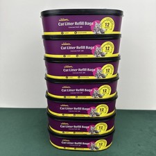 Woowant Cat Litter Refill Bags 24ft 7-Layer Drawer Litter Box Liners Lot Of 7