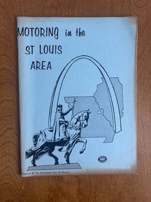 Vintage 1965 ''Motoring in the St. Louis Area'' Booklet
