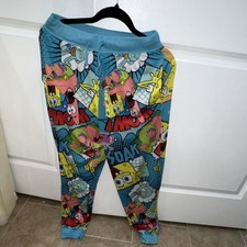 Nickelodeon SpongeBob SquarePants Women's Multicolor Graphic Lounge Pajama Pants
