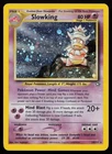 Slowking 14/111 Unlimited Holo Rare Neo Genesis Pokemon English SWIRL LP