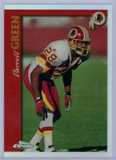 1997 Topps Chrome Darrell Green Refractor #53 Redskins
