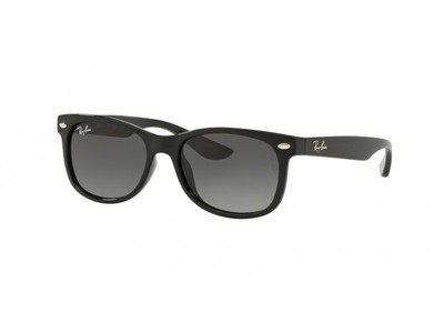 Ray - Ban Sonnenbrille RJ9052S JUNIOR NEW WAYFARER  100/11 Schwarz Grau Kinder 