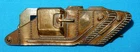 WW1 TANK CORPS CREW BRITISH MILITARY ARM TRADE BADGE GENUINE - WORLD WAR I