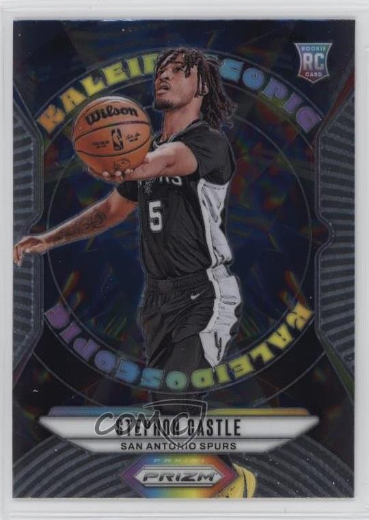 2024-25 Panini Prizm Kaleidoscopic Stephon Castle #19 13kb