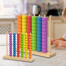Wooden Color Sorting Stacking Toys Sensory Toy Educational Toy