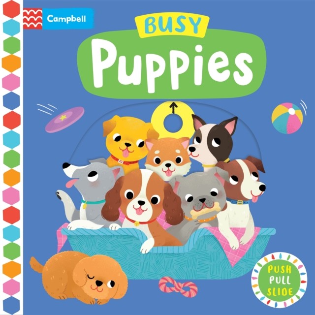 Busy Puppies by Campbell Books (Board book)