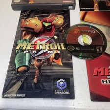 Metroid Prime (Nintendo GameCube, 2004) Complete in Box 100%