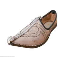 Scarpe casual da uomo fatte a mano Oxford indiane Mojaries espadrillas...