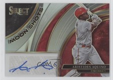 2022 Select Moon Shots Signatures Holo Prizm 45/75 Aristides Aquino Auto 0kz8