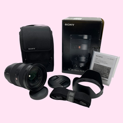 Sony SEL2470GM FE 24-70mm f/2.8 GM ø82 Zoom Lens E-Mount #NO5065 (AR)