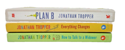 Jonathan Tropper book lot Plan B, Everything Changes, How to Talk to a Widower
