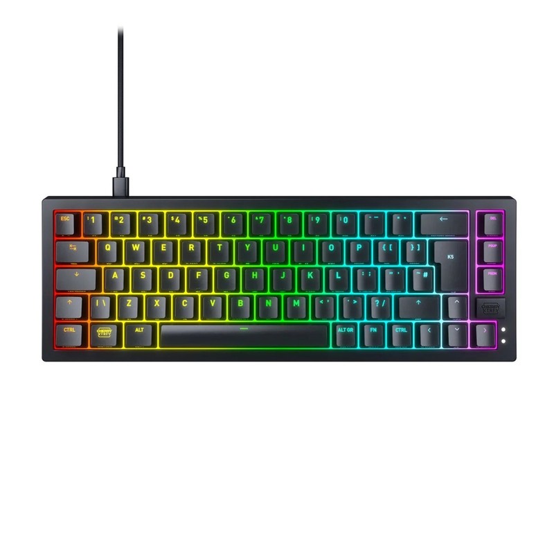 Cherry XTRFY K5V2 Mechanical Gaming Keyboard Black Wired Qwerty Layout UK No