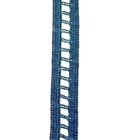 Faggoting Lace Trim Ladder Lace Trim Nylon Shiny 1/2" Navy Blue 10 yds
