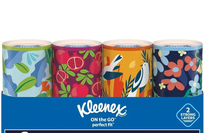 Kleenex Perfect Fit, 50 Count, (12 pack) - Packaging May Vary Assorted color