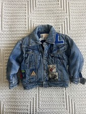 Vintage Kids London Fog Denim Jacket Size 5/6