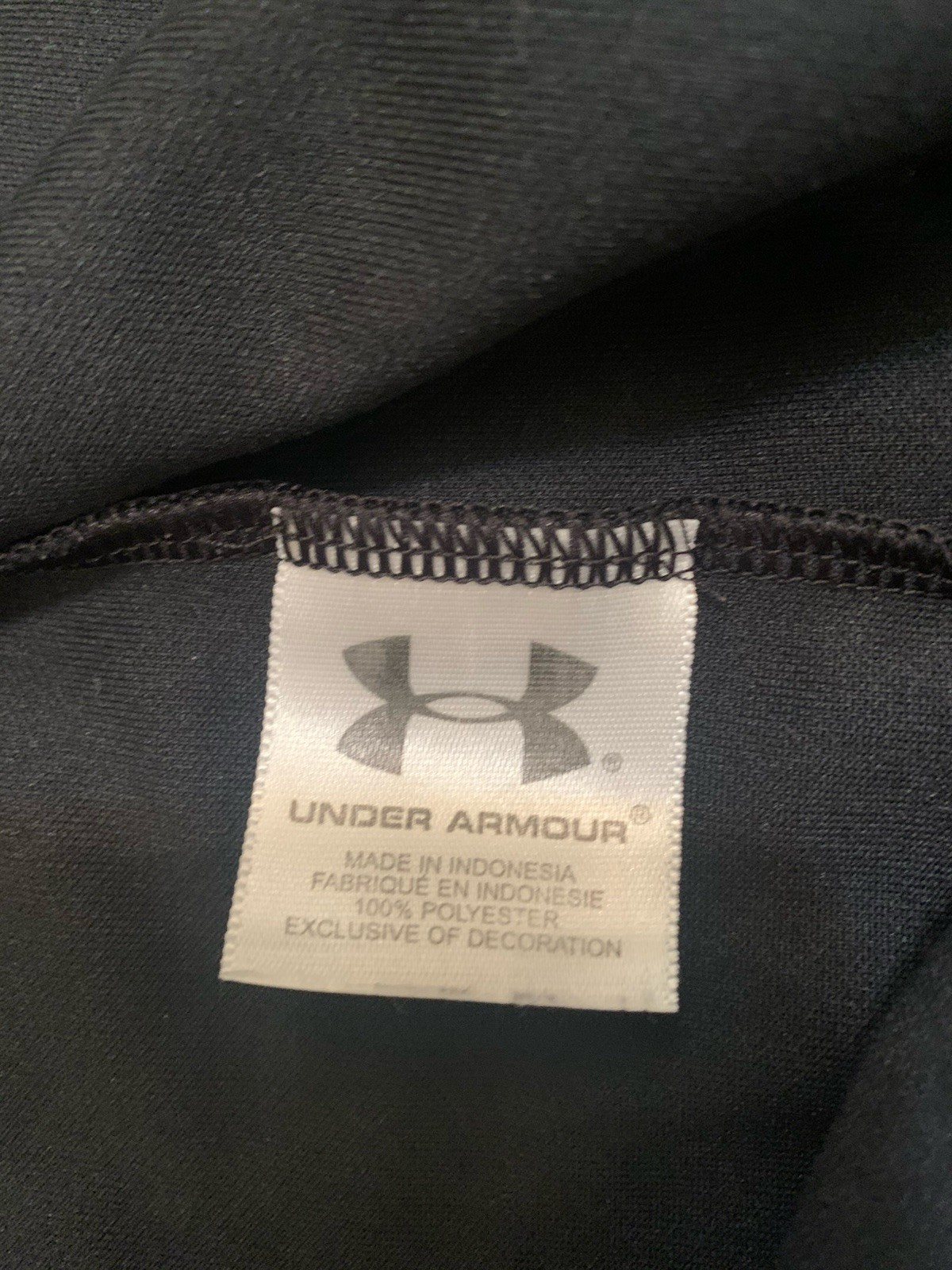 Under Armour Full Zip Basic Jacket Polyester Blac… - image 6