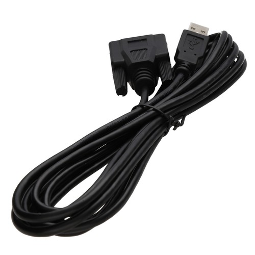Dell 3081307653 USB auf Seriell 9 Pin DB9 Buchse Datenübertragungskabel Kabel 2 m schwarz - Bild 4 von 6