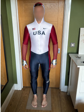 RARE Nike Team USA Full Body Hooded Speedsuit Skinsuit, Size Large BNWOT