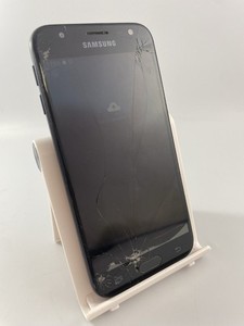 Samsung Galaxy J3 2017 schwarz entsperrt 16GB 5,0" Android Smartphone Defekt #C16