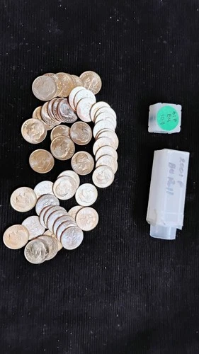 2001-P Roosevelt Dime 50-Coin Uncirculated Roll-Free Shipping!