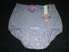NWT Vtg 1986 Maidenform No Ride Nylon Brief 40653 Lilac Sz 6