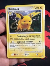 Pokemon TCG Raichu DP21 Diamond & Pearl Holo LP on eBay
