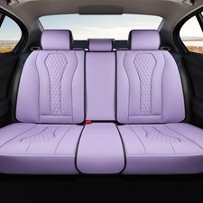 Car Seat Covers, Back Car Seat Cover, Leather Seat Back Seat Cover Purple