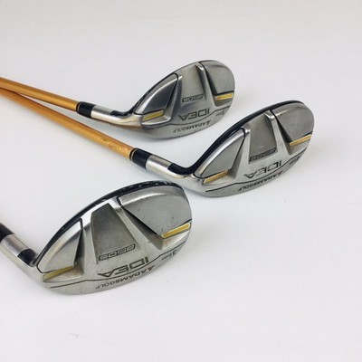 Adams Idea A5 OS 3 4 5 Irons Lightweight Regular Flex Graphite Shaft Right Hand