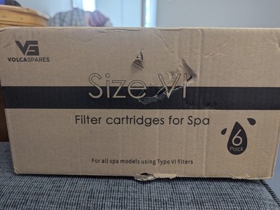 NEW 6 PACK Volca Spares Hot Tub Filter Cartridge Size VI for Bestway, Lay-Z-Spa