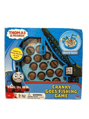 Thomas & Friends Cranky Goes Fishing Game Complete Tested Works Rare HTF