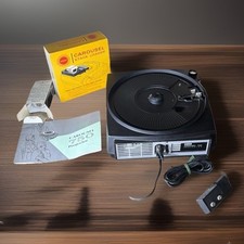 Kodak Carousel 750 Slide Protector, Wired Remote, Slide Stacker and 140 Tray