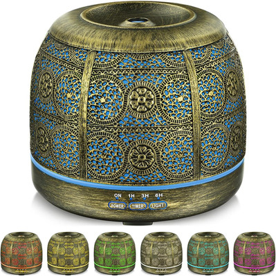SALKING Aroma Diffuser, 500Ml Metall Aromatherapie Raumduft Diffusor Ätherische 